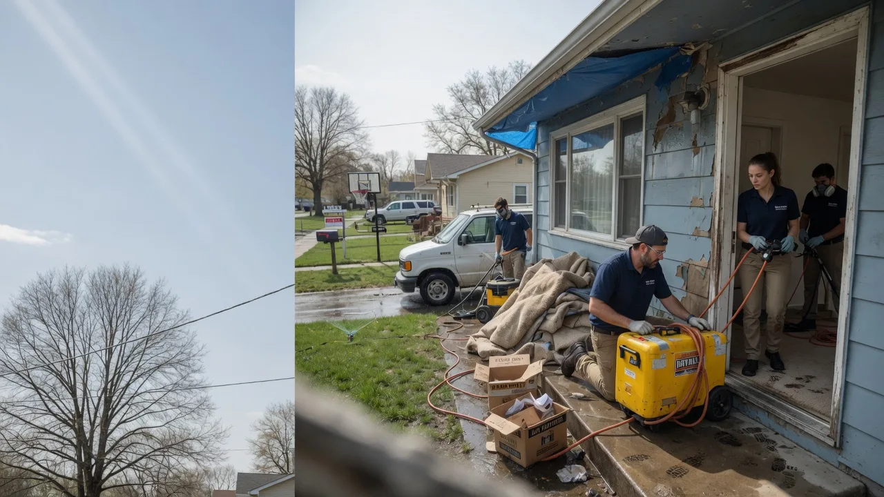Basement Flood Cleanup in Barnes, KS near me